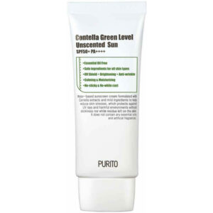 Солнцезащитный крем без эфирных масел PURITO Centella Green Level Unscented Sun SPF50+PA+++ (60 мл) – Купити в Україні Ulitka Beauty