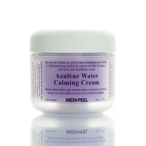 Успокаивающий крем с азуленом  MEDI-PEEL Azulene Water Calming Cream  (50 мл) – Купити в Україні Ulitka Beauty