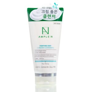 Очищающая кремовая пенка AMPLE:N Purifying Shot Cream Cleanser (150 мл) – Купити в Україні Ulitka Beauty