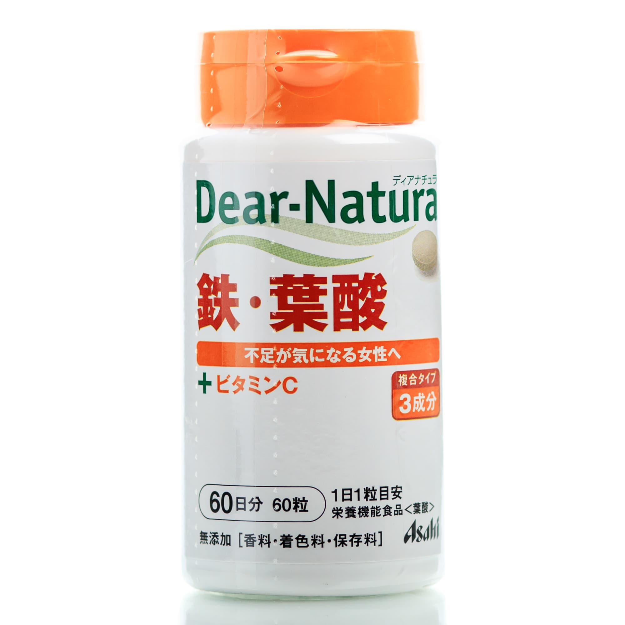 Гемовое Железо и фолиевая кислота ASAHI (60 шт - 60 дн)