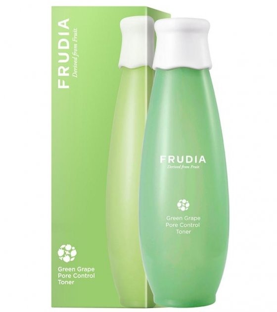 Себорегулирующий тонер с виноградом - 1 фото галереи Frudia Green Grape Pore Control Toner (195 мл) - 1 фото галереи