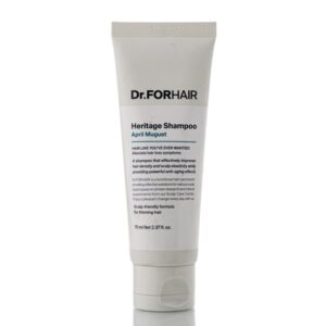 Антивозрастный шампунь для ослабленной кожи головы и тонких волос Dr.Forhair Heritage Shampoo April Muguet (70 мл) – Купити в Україні Ulitka Beauty