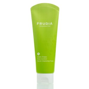 Скраб-пенка с зеленым виноградом Frudia Green Grape Pore Control Scrub Cleansing Foam (145 мл) – Купити в Україні Ulitka Beauty Скраб-пенка с зеленым виноградом Frudia Green Grape Pore Control Scrub Cleansing Foam (145 мл) – Купити в Україні Ulitka Beauty