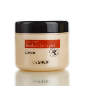 Коллагеновый крем с экстрактом баобаба The Saem Care Plus Baobab Collagen Cream (100 мл) – Купити в Україні Ulitka Beauty