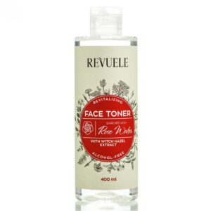 Тоник для лица с розовой водой Revuele Revitalizing Face Toner With Rose Water (400 мл) – Купити в Україні Ulitka Beauty