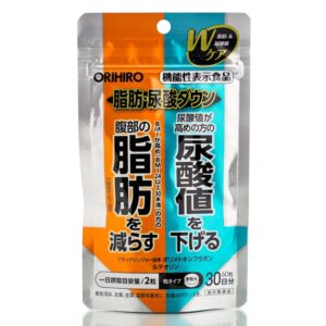 Препарат для похудения и снижения мочевой кислоты  Orihiro Fat/Uric Acid Down (60 шт - 30 дн) – Купити в Україні Ulitka Beauty