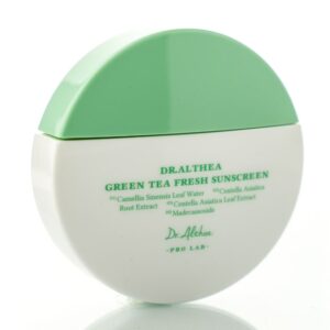 Солнцезащитный крем с зелёным чаем освежающий Dr. Althea Pro Lab Green Tea Fresh Sunscreen SPF50+ (45 мл) – Купити в Україні Ulitka Beauty