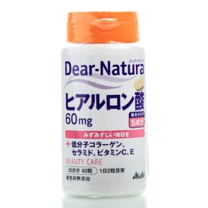 Гиалуроновая кислота, коллаген и керамиды ASAHI Dear-Natura Gold Hyaluronic acid (60 шт - 30 шт) – Купити в Україні Ulitka Beauty Гиалуроновая кислота, коллаген и керамиды ASAHI Dear-Natura Gold Hyaluronic acid (60 шт - 30 шт) – Купити в Україні Ulitka Beauty