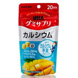 Жевательные витамины Кальций + Витамин Д со вкусом манго UHA (40 шт) – Купити в Україні Ulitka Beauty Жевательные витамины Кальций + Витамин Д со вкусом манго UHA (40 шт) – Купити в Україні Ulitka Beauty