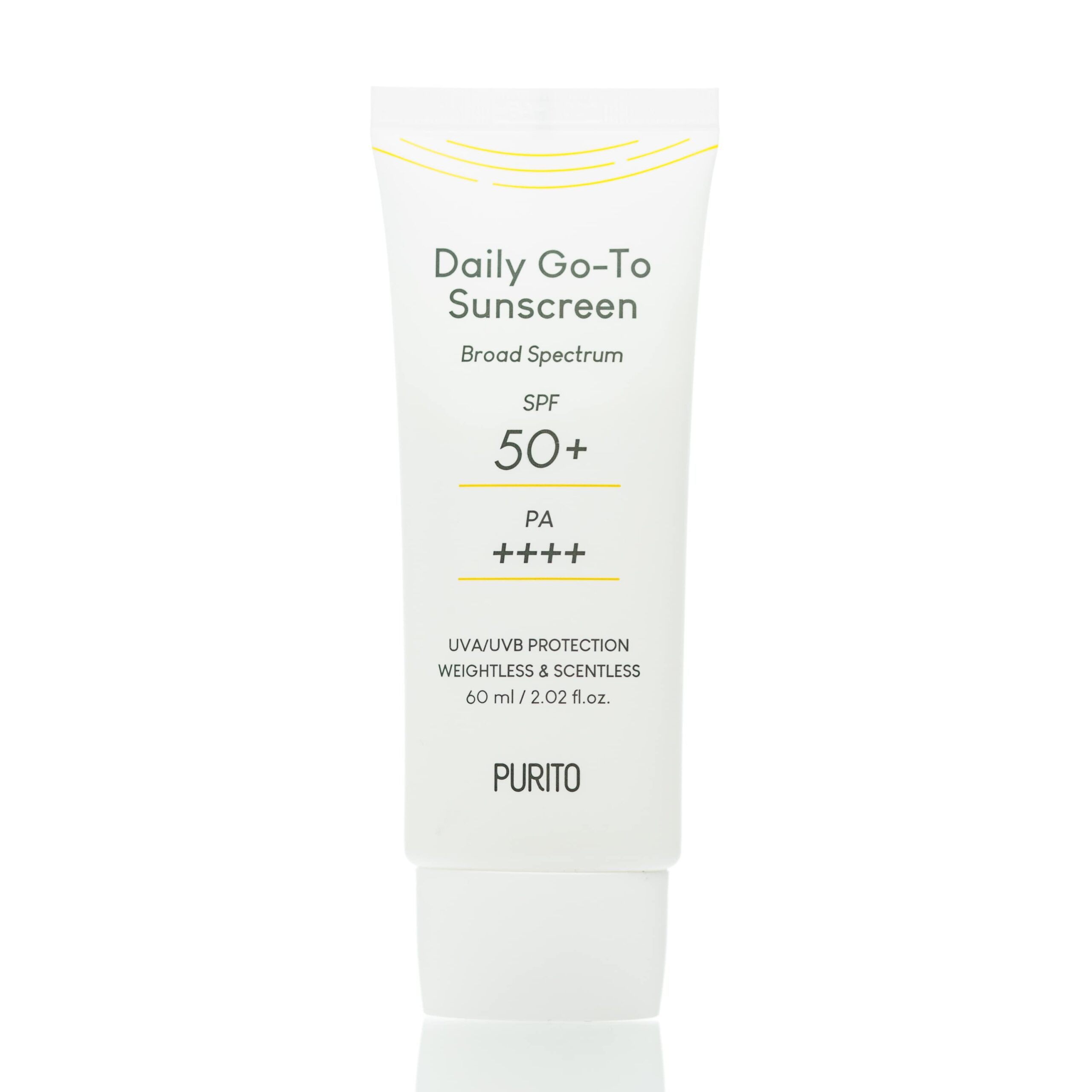 Гипоаллергенный cолнцезащитный крем PURITO Daily Go-To Sunscreen SPF 50+ PA++++ (60 мл)