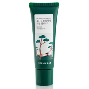 Успокаивающий крем против постакне ROUND LAB Pine Calming Cica Cream Plus (60 мл) – Купити в Україні Ulitka Beauty