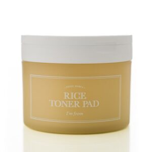 Тонер-пэди для лица с экстрактом риса I’m From Rice Toner Pad (60 шт) – Купити в Україні Ulitka Beauty