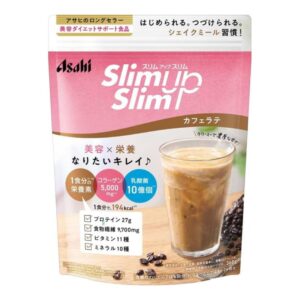 Коктейль для похудения со вкусом кофе  Asahi Slim Up (360 гр) – Купити в Україні Ulitka Beauty