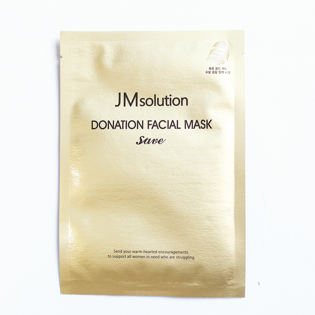Тканевая маска для увлажнения и укрепления JM solution Donation Facial Mask Save (37 мл)