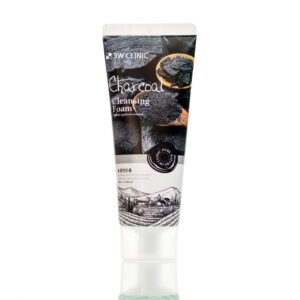Пенка для умывания с древесным углем 3W Clinic Charcoal Foam Cleansing (120 мл) – Купити в Україні Ulitka Beauty