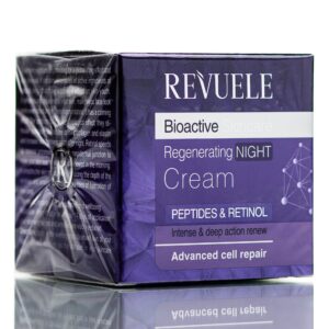 Ночной крем с пептидами и ретинолом Revuele Bioactive Skincare Regenerating Night Cream (50 мл) – Купити в Україні Ulitka Beauty