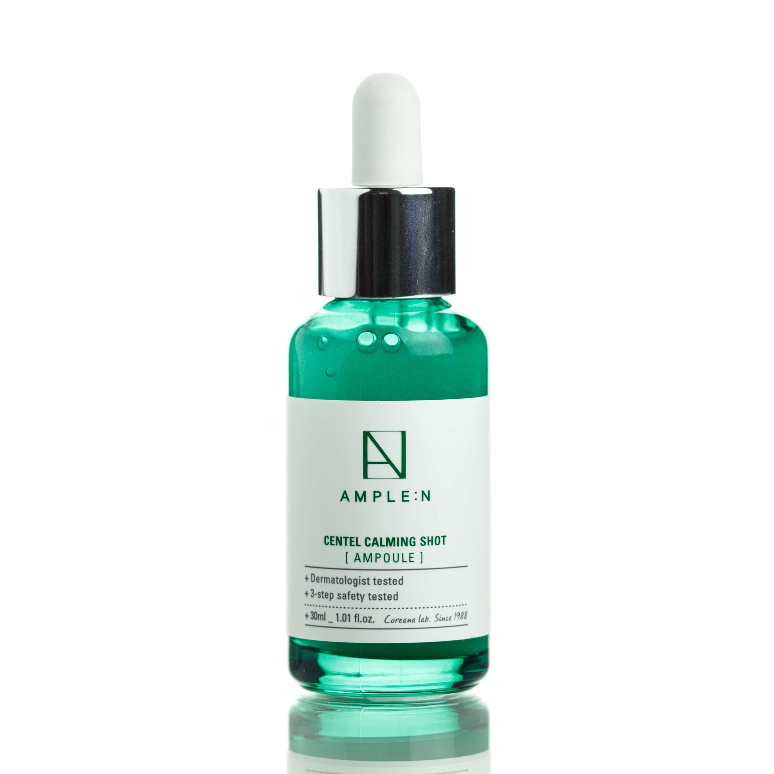 Успокаивающая сыворотка с центеллой Ample N Centel Calming Shot Ampoule (30 мл)