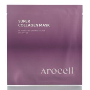 Гидрогелевая маска с коллагеном и пептидами для лифтинга и увлажнения Arocell Super Collagen Mask (1 шт - 43 мл) – Купити в Україні Ulitka Beauty