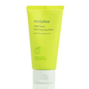 Увлажняющая пенка с экстрактом яблока Innisfree Apple Seed Deep Cleansing Foam (150 мл) – Купити в Україні Ulitka Beauty