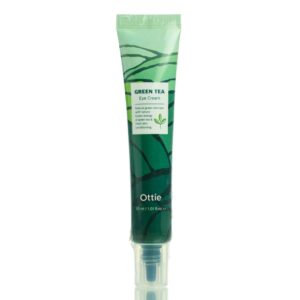 Увлажняющий крем для глаз "зеленый чай" Ottie Green Tea Eye Cream (30 мл) – Купити в Україні Ulitka Beauty
