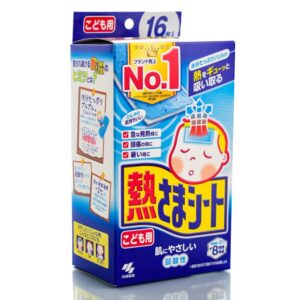 Детский жаропонижающий пластырь  Kobayashi  (1уп - 16 шт) – Купити в Україні Ulitka Beauty