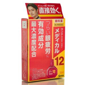 Капли для лечения усталости и покраснения глаз Santen Medical 12  (12 мл) – Купити в Україні Ulitka Beauty