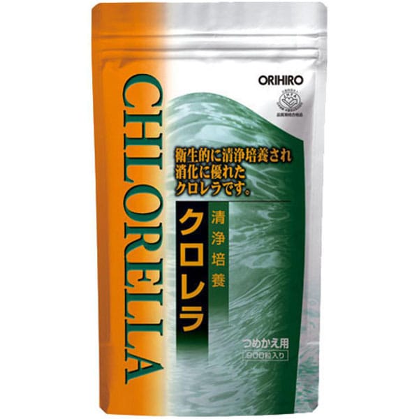 Хлорелла органическая таблетированая - 1 фото галереи ORIHIRO Chlorella (900 шт - 30 дн) - 1 фото галереи