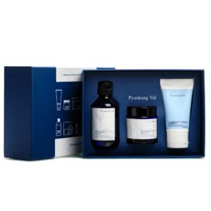 Набор косметики: пенка, тонер,  крем Pyunkang Yul Intensive Repair Cream Set (1 шт) – Купити в Україні Ulitka Beauty