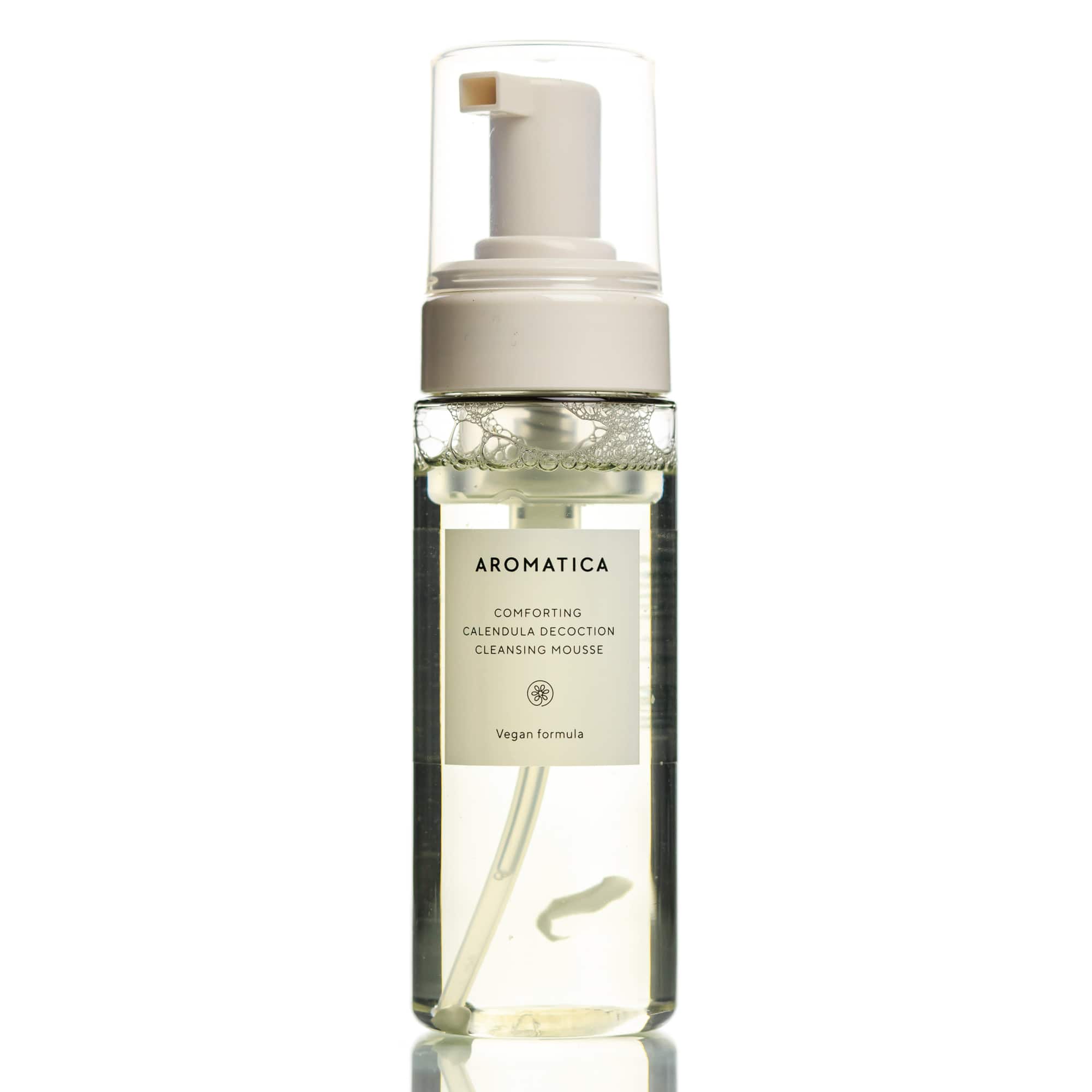 Гипоаллергенная пенка-мусс с календулой Aromatica Comforting Calendula Decoction Cleansing Mousse (170 мл) Гипоаллергенная пенка-мусс с календулой Aromatica Comforting Calendula Decoction Cleansing Mousse (170 мл)