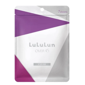Маска для улучшения тона и тонуса зрелой кожи LuLuLun Over 45 Clear (7 шт) – Купити в Україні Ulitka Beauty