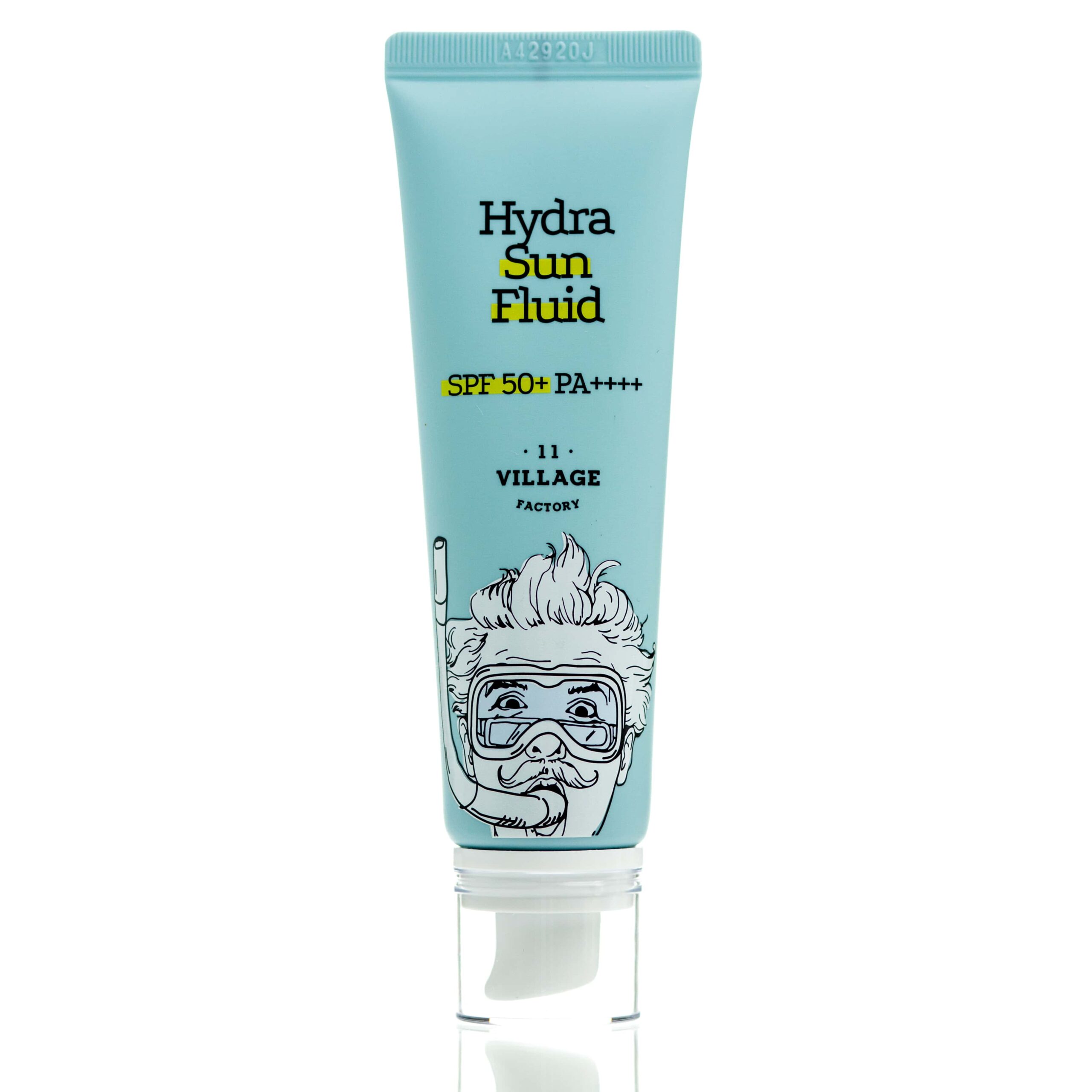 Водостойкий солнцезащитный лосьон Village 11 Factory Hydra Sun Fluid SPF50+ PA++++ (50 мл)