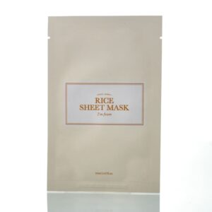 Увлажняющая тканевая маска с экстрактом риса I'm From Rice Sheet Mask (1 шт - 20 мл) – Купити в Україні Ulitka Beauty