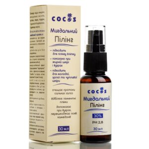 Пилинг для лица с Миндальной кислотой 30% Cocos Mandelic Acid (30 мл) – Купити в Україні Ulitka Beauty