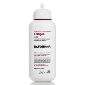 Восстанавливающая маска - кондиционер для поврежденных волос Dr.FORHAIR Folligen Silk Treatment (300 мл) – Купити в Україні Ulitka Beauty