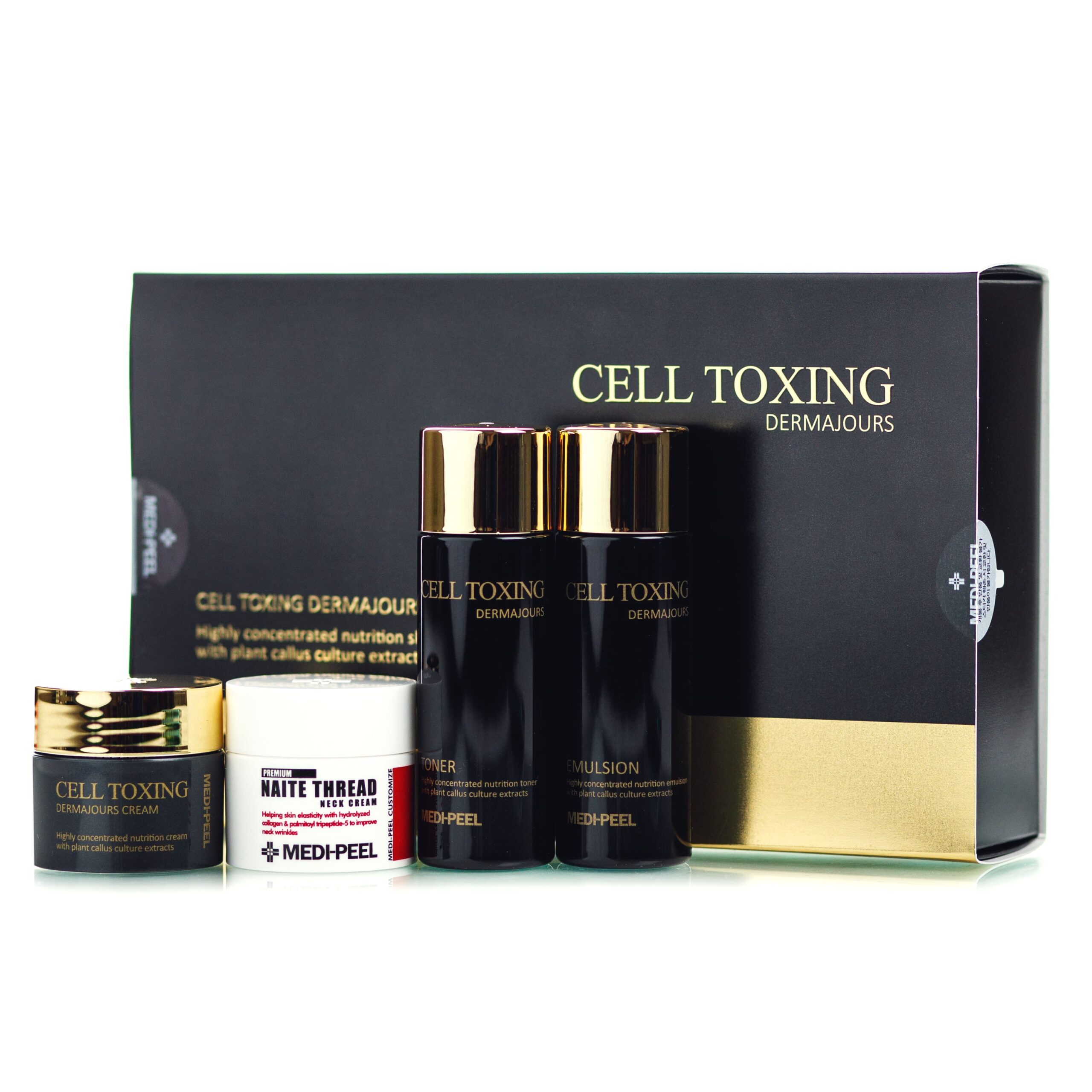 Набор омолаживающих миниатюр Medi-Peel Cell Toxing Dermajours Trial Kit (4 шт)