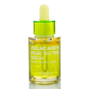 Сыворотка против акне с чайным деревом, азелаиновой и койевой кислотами Purito Seoul Azelaic Acid 10 Kojic Tea Tree Serum (30 мл) – Купити в Україні Ulitka Beauty