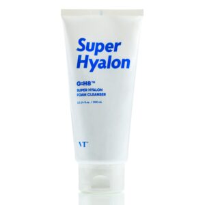 Пенка с гиалуроновой кислотой Vt Cosmetics Super Hyalon Foam Cleanser (300 мл) – Купити в Україні Ulitka Beauty