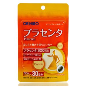 Плацента Керамиды Матчное молочко ORIHIRO Placenta (60 шт - 30 дн) – Купити в Україні Ulitka Beauty