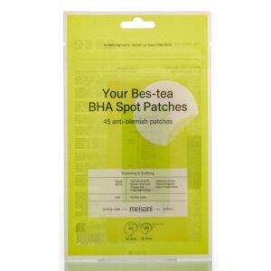 Патчи против высыпаний с чайным деревом и салициловой кислотой Meisani Bes-tea BHA Spot Patches (45 шт) – Купити в Україні Ulitka Beauty