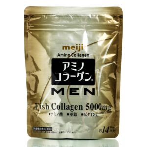 Морской коллаген для мужчин Meiji Amino Collagen Men (100 гр - 14 дн) – Купити в Україні Ulitka Beauty