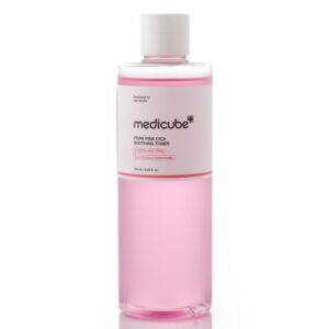 Успокаивающий тонер с полинуклеотидами и центеллой  Medicube PDRN Pink Cica Soothing Toner (250 мл) – Купити в Україні Ulitka Beauty