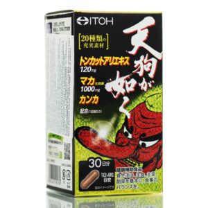 Комплекс мужской тєнгу, мака, аргинин ITOH (120 шт - 30 дн) – Купити в Україні Ulitka Beauty