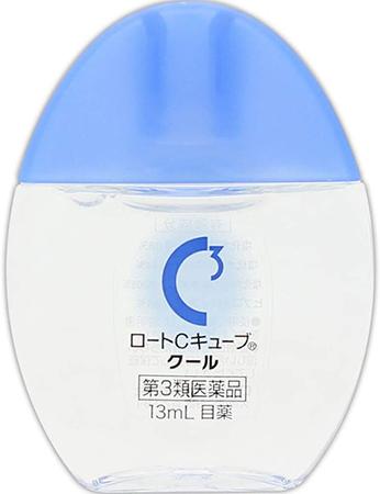 Капли для глаз супер-освежающие - 1 фото галереи ROHTO C3 Cube Ice Cool (13 мл) - 1 фото галереи