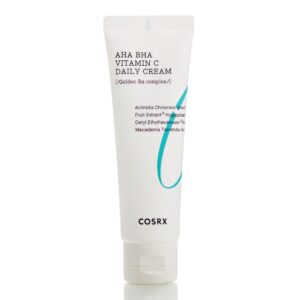 Обновляющий крем с кислотами и витамином C  Cosrx Refresh AHA BHA Vitamin C Daily Cream (50 мл) – Купити в Україні Ulitka Beauty