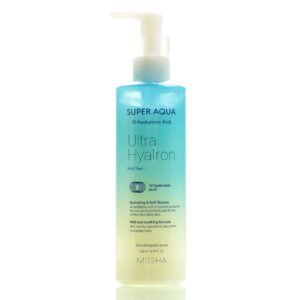 Мягкий пилинг с гиалуроновой кислотой Missha Super Aqua Ultra Hyalron Mild Peel (250 мл) – Купити в Україні Ulitka Beauty