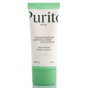 Солнцезащитный лосьон с центеллой Purito SEOUL Wonder Releaf Centella Daily Sun Lotion (60 мл) – Купити в Україні Ulitka Beauty