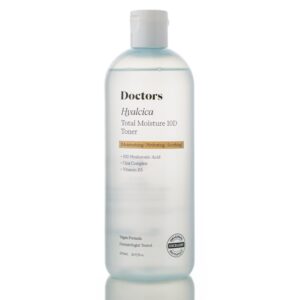 Увлажняющий тонер с 10 формами гиалуроновой кислоты и центеллой Doctors Hyalcica Total Moisture 10 D Toner (500 мл) – Купити в Україні Ulitka Beauty Увлажняющий тонер с 10 формами гиалуроновой кислоты и центеллой Doctors Hyalcica Total Moisture 10 D Toner (500 мл) – Купити в Україні Ulitka Beauty