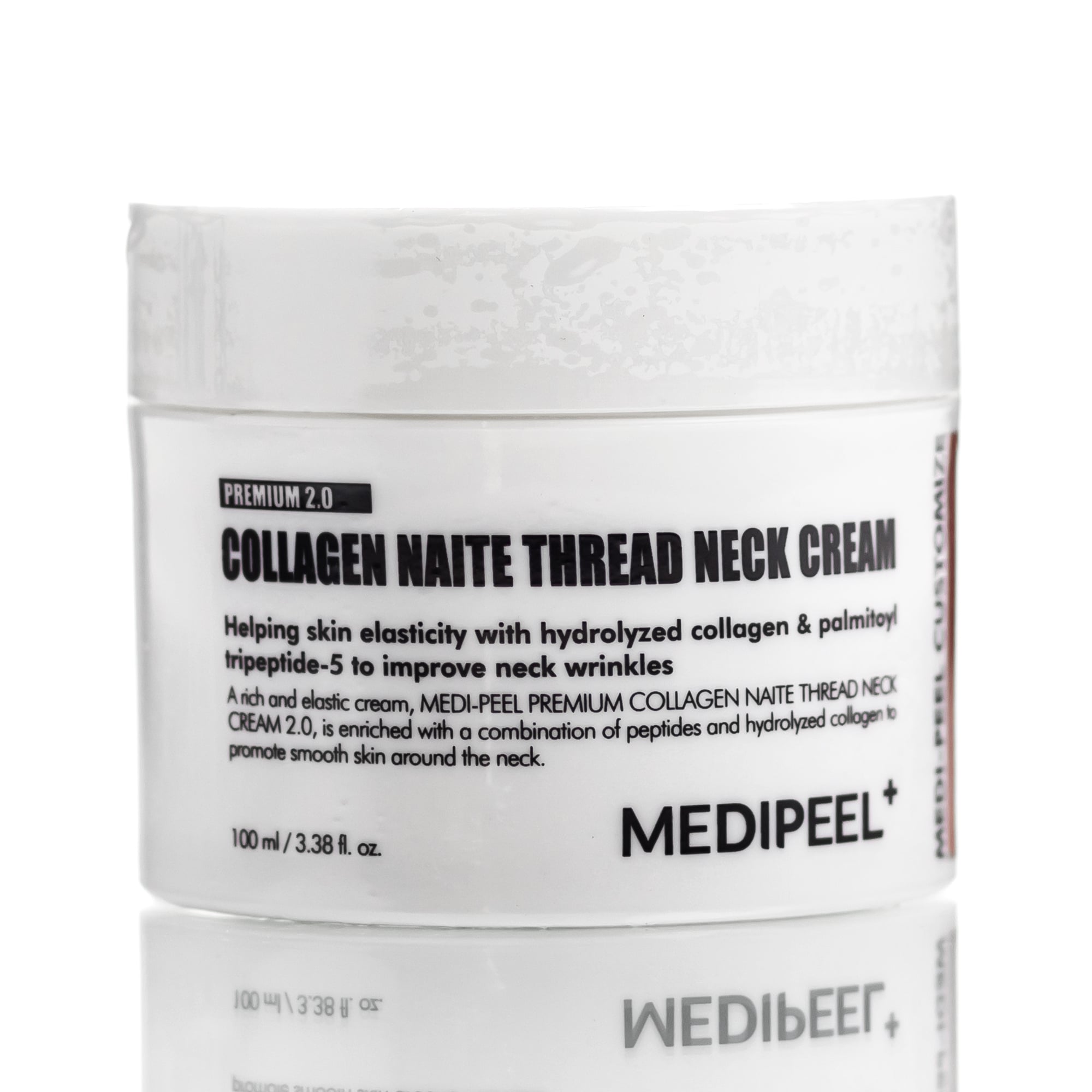 Антивозрастной подтягивающий крем для шеи с пептидами MEDI-PEEL Premium Collagen Thread Neck Cream (100 мл)