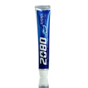Отбеливающая зубная паста Aekyung 2080 Advance Blue Toothpaste Scrub Essence (120 мл) – Купити в Україні Ulitka Beauty