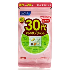 Комплекс витаминов для женщин от 30 до 40 лет FANCL 30s Supplement for Women (30 шт - 30 дн) – Купити в Україні Ulitka Beauty Комплекс витаминов для женщин от 30 до 40 лет FANCL 30s Supplement for Women (30 шт - 30 дн) – Купити в Україні Ulitka Beauty